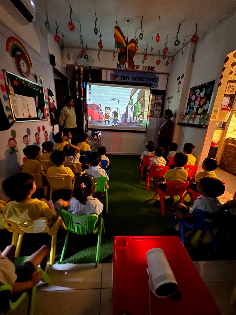 Projector Movie Time